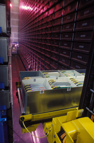 Logistics: Enidine heavy duty shock absorbers for automated storage systems